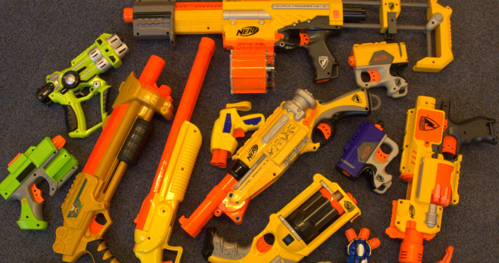 nerf gun war set